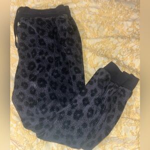 Cheetah print lounge pants